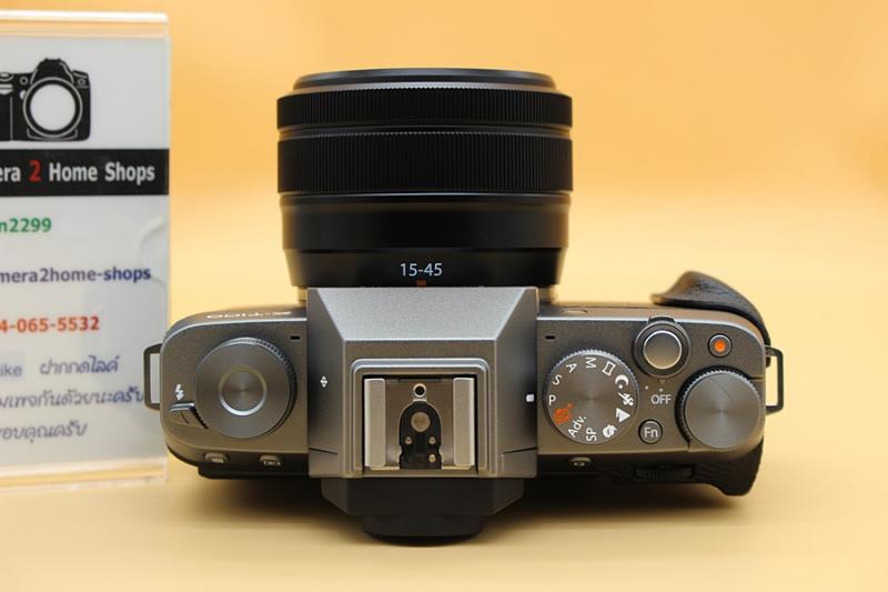 ขาย  Fujifilm X-T100 + Lens kit 15-45mm (สีเงิน) สภาพสวยใหม่ เครื่องศูนย์ไทย มีประกันถึง 26-08-62 เมนูไทย จอปรับเซลฟี่ได้ จอติดฟิล์มแล้ว อุปกรณ์ครบกล่อง  อ